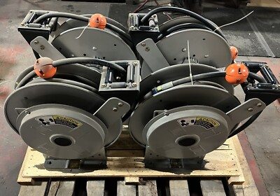 #ad #ad HANNAY REELSM716 19 20J VRHOSE REEL 1 2quot; 50FT 2000PSI HOSE LOT OF 4 $2500.00