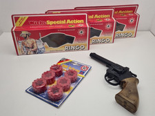 3 x Wicke Spezial Action 0334 Action Revolver RINGO 8-Schuß NEU in OVP Karneval
