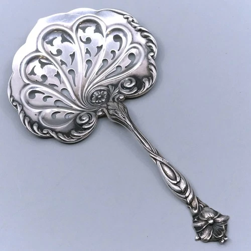 H45 by Gorham Sterling Silver Bon Bon Nut Spoon H Series Art Nouveau Monogrammed