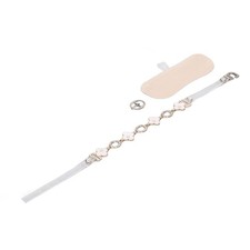 _2 Pairs Heel Shoe Straps Detachable Adjustable Elastic Special Decor