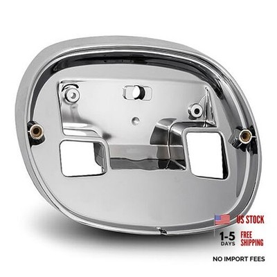 True Mods Harley Davidson Tail Light Base Plate Replacement [Part# 68296 Chrome