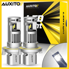 AUXITO H13 9008 LED Headlight Kit 5500W Hi/Lo Beam 6000K Super Bright Bulbs