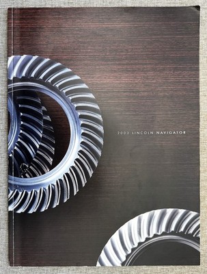 2003 Lincoln Navigator Brochure: Deluxe (34) Page Edition: SHIPS FREE & INSURED!