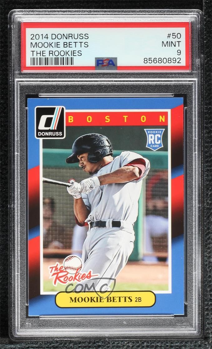 Panini Mookie Betts front