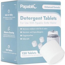 Papablic 120Pcs Official Detergent Soap Tablets for Baby Brezza,GROWNSY,Momc...