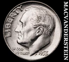 1955 Silver Roosevelt Dime - Choice Gem Brilliant Uncirculated  Lustrous  #J8138