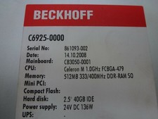 1PC BRAND NEW BECKHOFF C6925-0000 PLC Module ...