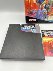 Mission: Impossible NES Nintendo Completo CIB Excelente Estado! &iexcl;BONITO!
