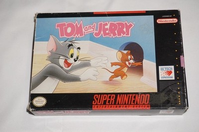 Tom and Jerry (Super Nintendo SNES) Complete in Box CIB 