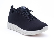 Woolloomooloo Women's Cheviot Sneaker Black Merino Wool