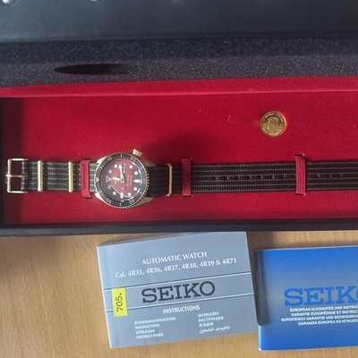 SEIKO 5 Sports Brian May SRPH80K1 Lim. Edition NEU&OVP