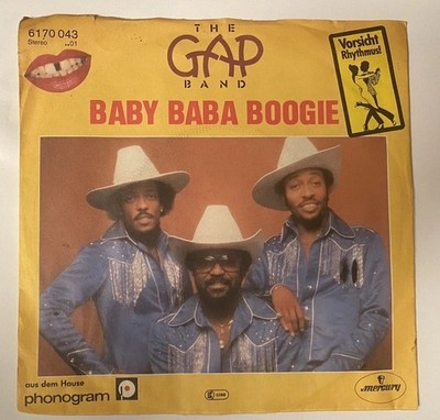 The Gap Band - Baby Baba Boogie / Burn Rubber On Me - 7  Vinyl Single (VG+/F)
