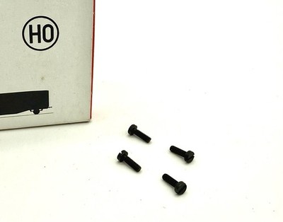 Piko H0 TT 4x Schraube M2,4x9,5mm Schlitz Flachkopf Lok Wagenbau H0 1:87 Metall
