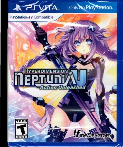 Hyperdimension Neptunia U: Action Unleashed (Sony PlayStation Vita) New Sealed