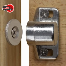 2 Pack Magnetic Cabinet Door Catch with Neodymium Magnet Cabinet Latch Magnetic