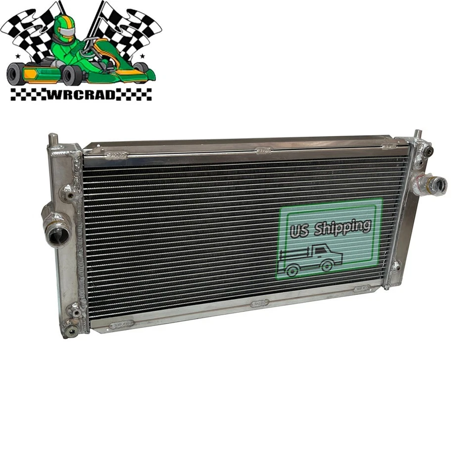 Radiador de refrigeración de aluminio para Toyota MR2 Spyder 2000-2005 2001 2002 1,8 L MT 2 filas Foto 3 de 4