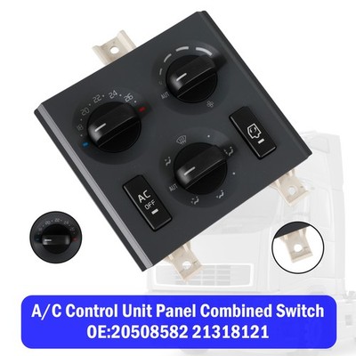 A/C Control Unit Panel Kombinierter Schalter für Volvo Truck FM FH 20508582