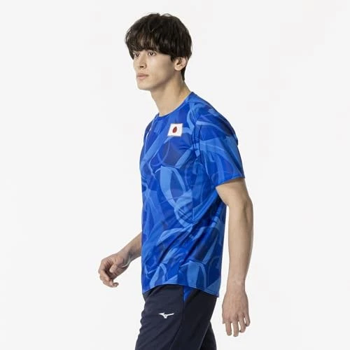 Mizuno MUGEN GRÁFICO 32MABPC1 Directoire Azul 130 con logo JAPÓN unisex y - Imagen 4 de 4