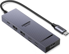 UGREEN Revodok Pro USB-C Hub 6 in 1 10Gbps 4K 60Hz HDMI 100W PD charging...