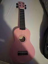 Martin Smith UK-212-PNK-A Soprano Ukulele Pink Burst No Case Used