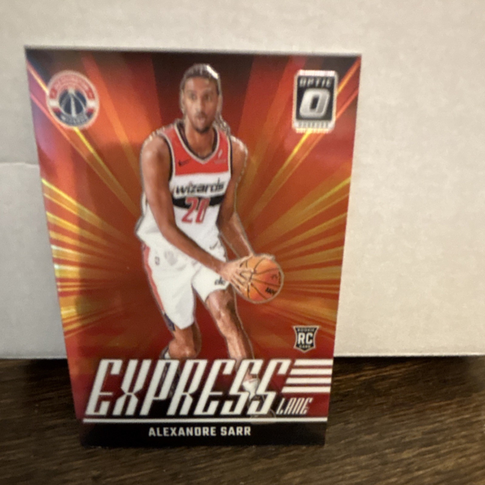Panini Donruss Optic 2024-25 Express Lane Alexandre Sarr #11 Wizards NBA Card