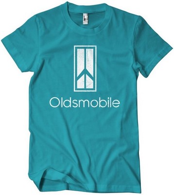 Oldsmobile T-Shirt Washed Logo T-Shirt GM-1-OLMO002-H58-4