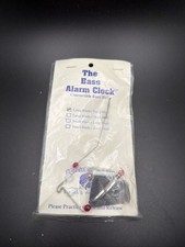 Vintage Splish Splash The Bass Alarm Clock Top Water Convertible Buzz Bait