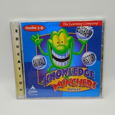 Knowledge Munchers Deluxe PC/Mac CD-ROM The Learning Company Grades 3-6