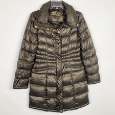 Michael Michael Kors Packable Down Quilted Puffer Jacket Women S Bronze Brown