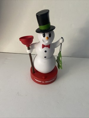 Hallmark Freshy the Snowman Jolly in the John, Motion Sensor! Tells Toilet Jokes