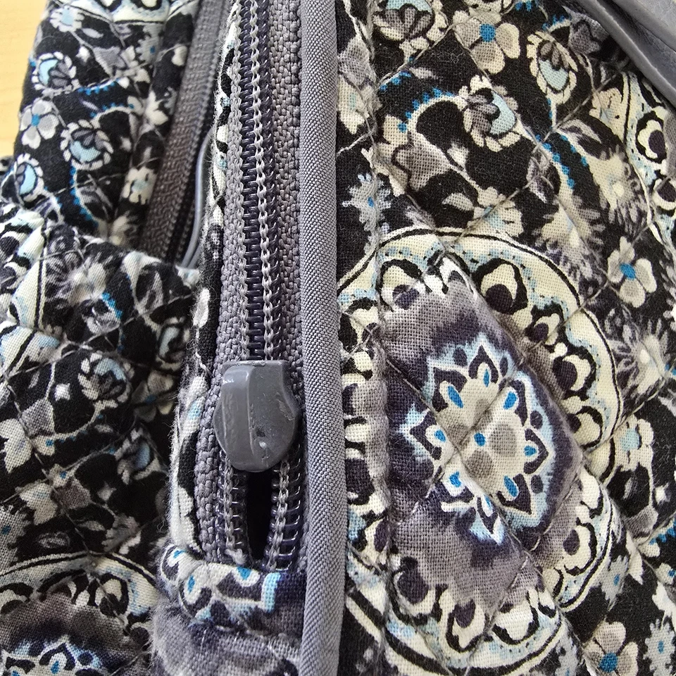 Vera Bradley Iconic Campus XL Backpack Floral Bag Zipper Compartments - Image 2 of 4