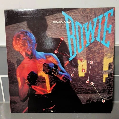 DAVID BOWIE - LET'S DANCE 1983 UK 1st VINYL LP AML 3029 A1/B1 EX/VG+