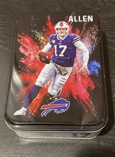 Josh Allen PRIZM COLOR BLAST COLLECTORS TIN (Empty) Buffalo Bills