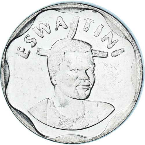 Regno degli Eswatini | Moneta da 10 Centesimi | Canne da Zucchero | Km:69 | 2018 - 2021 - Foto 4 di 6