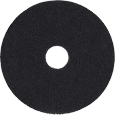 Case of 5 Sanico MVP Reliever 16" Black Stripping Floor Pad Wet Strip