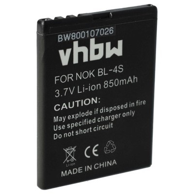 Akku für Nokia 7100 Supernova 7610S 7610 SUPERNOVA 7610 850mAh