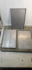 3 Vintage Letterpress Galley Steel trays 9 x 13