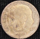 1961-D VF-XF, Rim Dings, Corrosion on Reverse,  Roosevelt Dime 90% SILVER!
