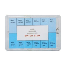 60Pcs 12 Sizes Watch Winding Stem Extender Watch Stem Extender Repair Part