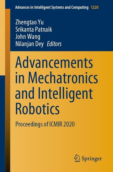 Advancements In Mechatronics And Intelligent Robotics Srikanta Patnaik-image