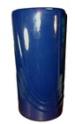 Vintage Haeger Pottery 12.5" Blue Vase #4344, Copyright 1984.