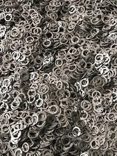10mm Riveted Chainmail Rings  Flat Ring  Dome  2.4kg Bulk Lot