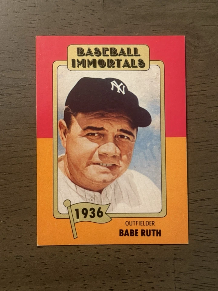 1980 SSPC BASEBALL IMORTALS #1-189 EXNM/NM COMPLETE YOUR SET FREE SHIPPPING - Image 2 of 3