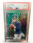 2025 Panini Mosaic - Rookies Jaxson Dart #362 Green Mosaic Prizm (RC)