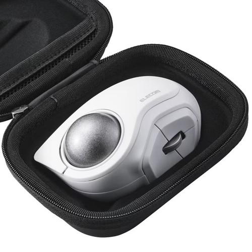 ELECOM bitra Index Finger Trackball Mouse 5 Button Wireless Compact Silent White - 第 16/16 張圖片