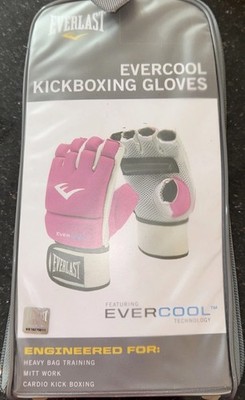 Everlast Evercool Women's MMA Pink Kickboxing Gloves 4403P 