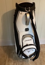 Callaway Jaws Raw Tour Bag / 6-Way Divider / White, Black