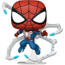 Figura Funko Pop! Marvel Spider-Man 2 Peter Parker con Traje Avanzado 2.0 Modelo