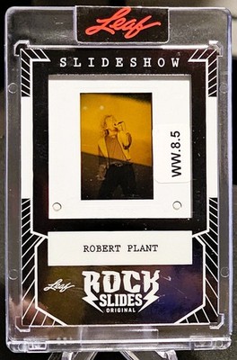 2026 Leaf Slideshow Robert Plant Rock Slides Prismatic Black ''Led Zeppelin''