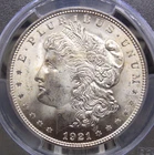 1921 "P" Morgan SILVER Dollar $1 PCGS MS65 #076 Gem BU Uncirculated ECC&C, Inc.